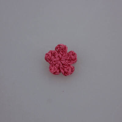 10kom šareni mali cvijet 19 boja 1 cm ručna kuka Vuneni cvijet ručno izrađeni DIY dodaci Odjeća Fini ručno izrađeni ukrasi