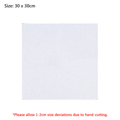 Aida 11 Count White Siuvinėjimas kryželiu Siuvinėjimas kryželiu Audinys Medvilnė Siuvinėjimas Siuvinėjimas Audinys „Pasidaryk pats“ amatų reikmenys