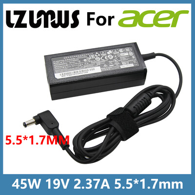 45W 19V 2.37A 5.5*1.7MM AC laptop adapter töltő ACER Aspire E5-553 E5-573 E5-574 E5-575 E5-711 E5-721 sorozatú notebookhoz