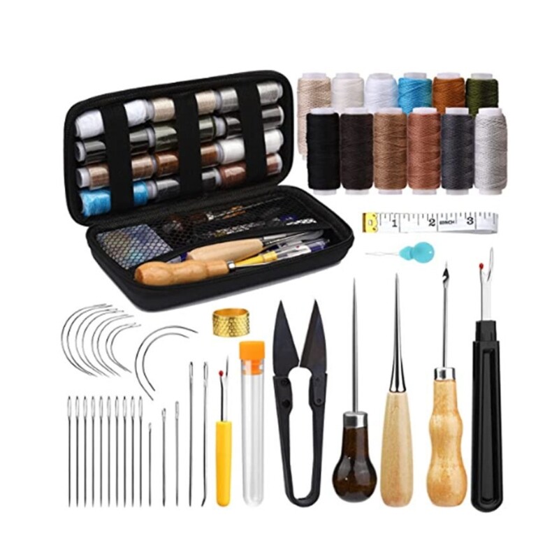 Odos siuvimo rinkiniai Mini kelionių siuvimo rinkiniai „Pasidaryk pats“ siuvimo adatų siūlų reikmenys, skirti namų kelionėms avariniam siuvimo remontui