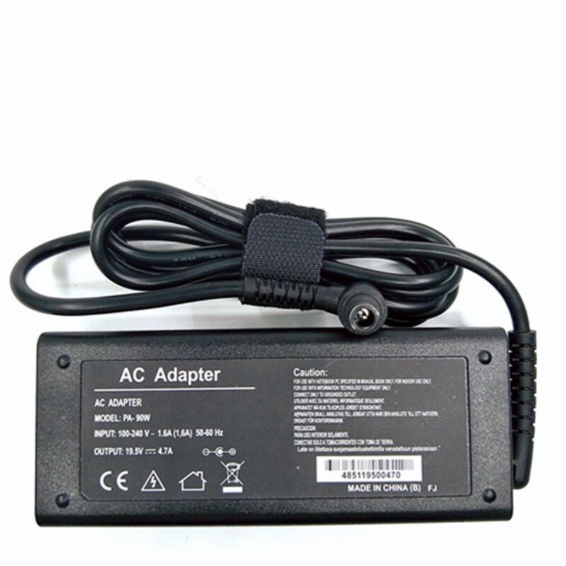 Nabíjačka/adaptér pre notebook 19,5 V 4,7 A 90 W 6,5 * 4,4 mm pre Sony Vaio PCG-61511L VGP-AC19V20 VGP-AC19V29 VGP-AC19V31 VGP-AC19V32 33