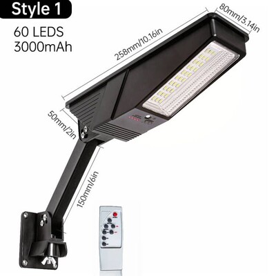 138LED solárne svetlo s diaľkovým ovládaním 3 pracovné režimy solárne pouličné svetlo super jasné vonkajšie záhradné vodotesné solárne svetlo so senzorom pohybu
