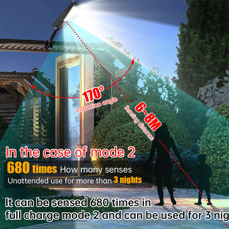 138LED solárne svetlo s diaľkovým ovládaním 3 pracovné režimy solárne pouličné svetlo super jasné vonkajšie záhradné vodotesné solárne svetlo so senzorom pohybu