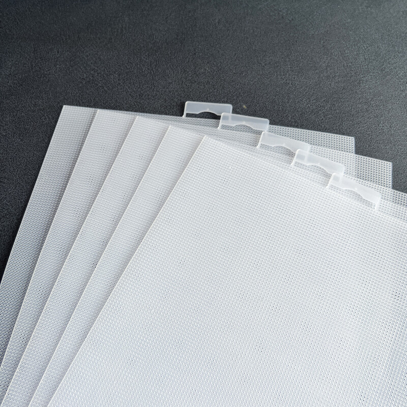 14CT skaidrus permatomas plastikinis drobės audinys kryžminio dygsnio papuošimui Kalėdų namų dekoravimui „pasidaryk pats“ Rankų darbo rankdarbiai