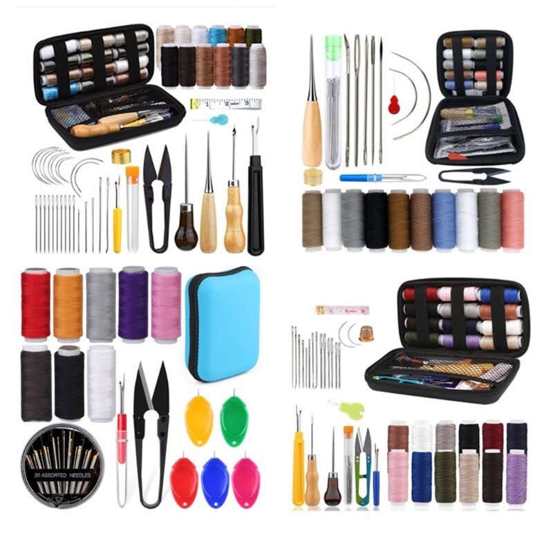 Odos siuvimo rinkiniai Mini kelionių siuvimo rinkiniai „pasidaryk pats“ siuvimo adatų siūlų reikmenys