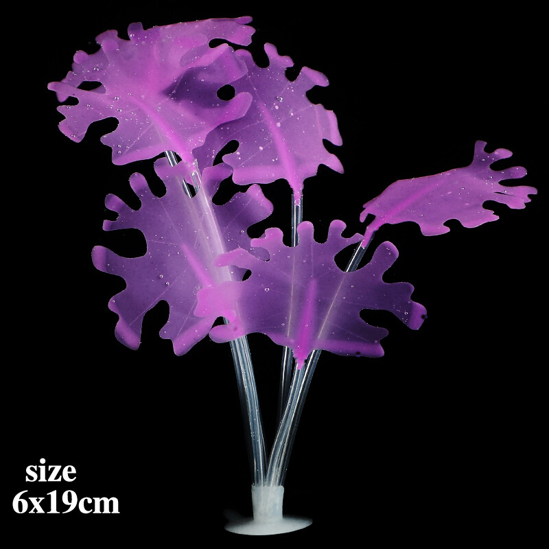 Silicio dioksido modeliavimas netikros gėlės Akvariumas povandeninis kraštovaizdžio papuošalai Dirbtinis vandens augalas žuvies rezervuaro dekoravimas