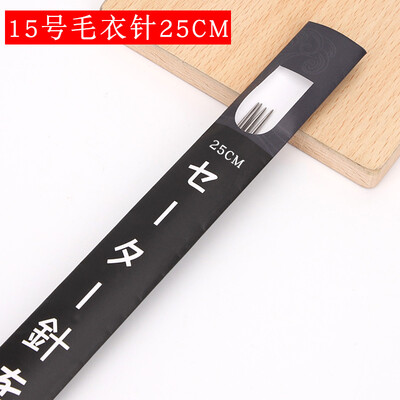 Komplet dvostrukih igala za pletenje od nehrđajućeg čelika Veličina 6 7 8 9 10 11 12 13 14 15 16