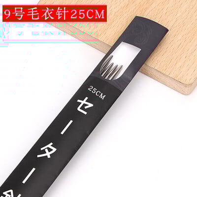 Komplet dvostrukih igala za pletenje od nehrđajućeg čelika Veličina 6 7 8 9 10 11 12 13 14 15 16