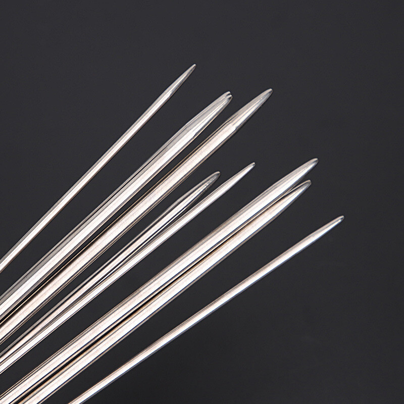 Komplet dvostrukih igala za pletenje od nehrđajućeg čelika Veličina 6 7 8 9 10 11 12 13 14 15 16