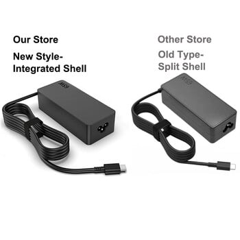 20V 3,25A 65W USB Type-C Φορτιστής τροφοδοτικού για φορητούς υπολογιστές AC για Lenovo Thinkpad X1 carbon Yoga X270 X280 T580 P51 P52s E480 E470 S2