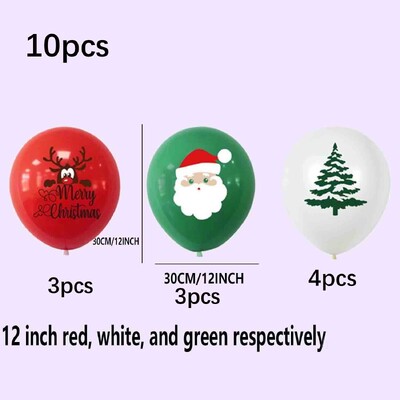 10/30 KOM 12 inča Dekorativni baloni za zabavu Elk Elk Elderly Tree od 12 inča (4 po boji)