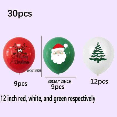 10/30 KOM 12 inča Dekorativni baloni za zabavu Elk Elk Elderly Tree od 12 inča (4 po boji)