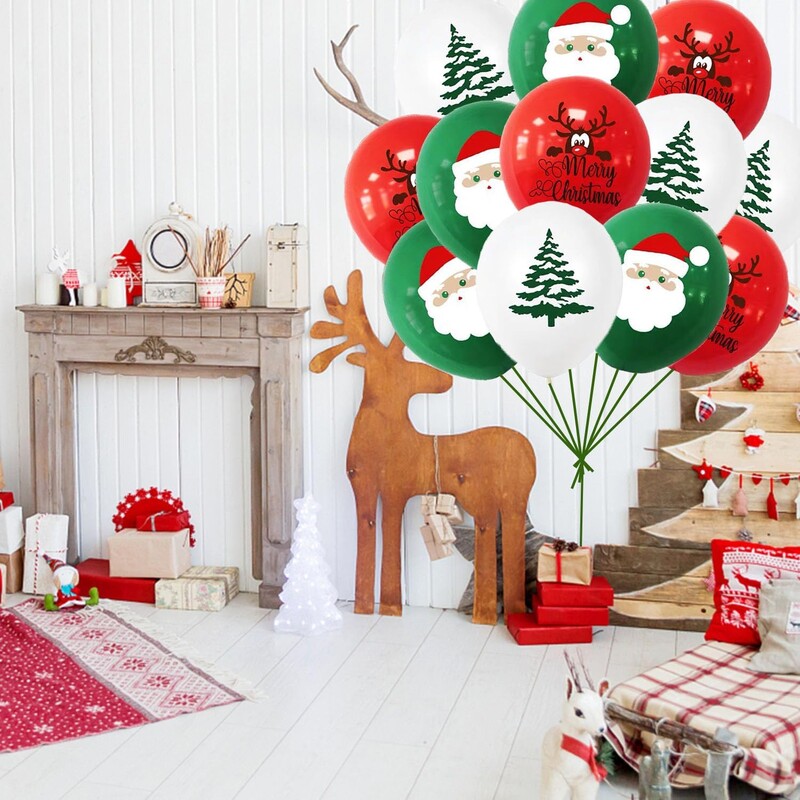 10/30 KOM 12 inča Dekorativni baloni za zabavu Elk Elk Elderly Tree od 12 inča (4 po boji)