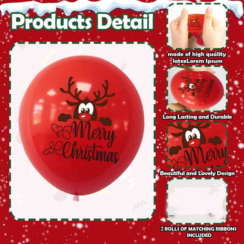 10/30 KOM 12 inča Dekorativni baloni za zabavu Elk Elk Elderly Tree od 12 inča (4 po boji)