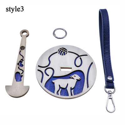 Suport pentru fire pentru încheietura mâinii Instrument de croșetat pentru tricotat Suport pentru fire de lemn pliabil, portabil, depozitare ușoară, bricolaj, fire pentru încheietura mâinii, suport de croșetat pentru tricotat