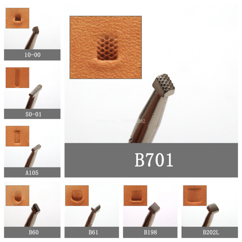Bőrbélyegzés Dombornyomás Kézzel készített Kiegészítők Bőrfaragás Domborítás Lyukasztás Diy Bőrfaragás Benyomás Textúra Eszközök