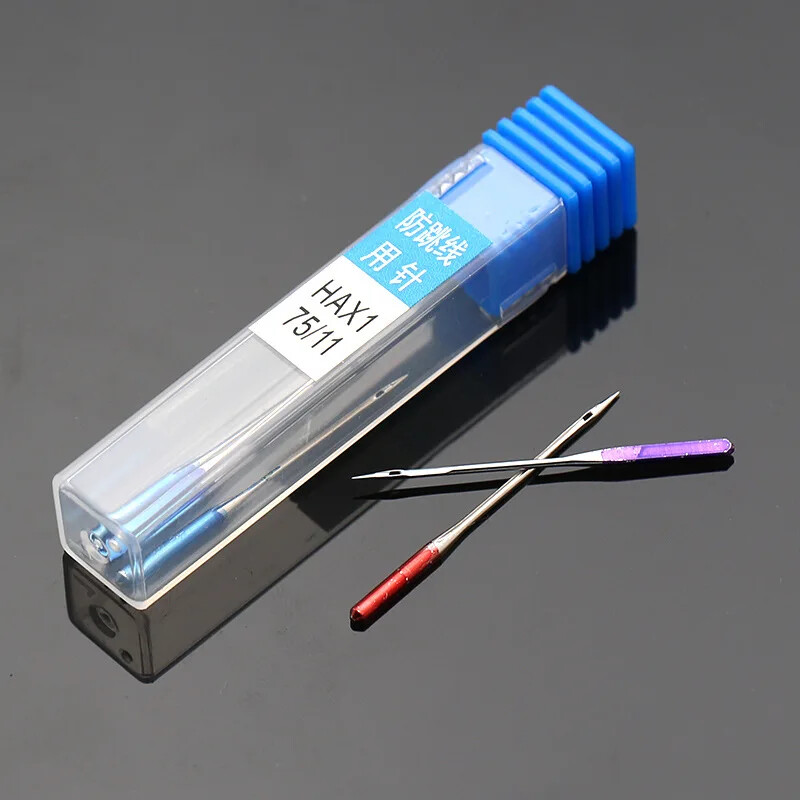 3 db ugrásgátló varrógép tű sztreccs szövet varrótű Singer Brother Janome otthoni varrógépekhez