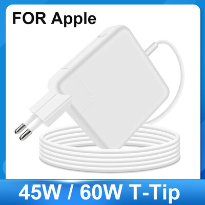 AC 45W / 60W T-tip csatlakozó Power Adapte laptop töltő Kompatibilis MacBook Air 11 hüvelykes és 13 hüvelykes