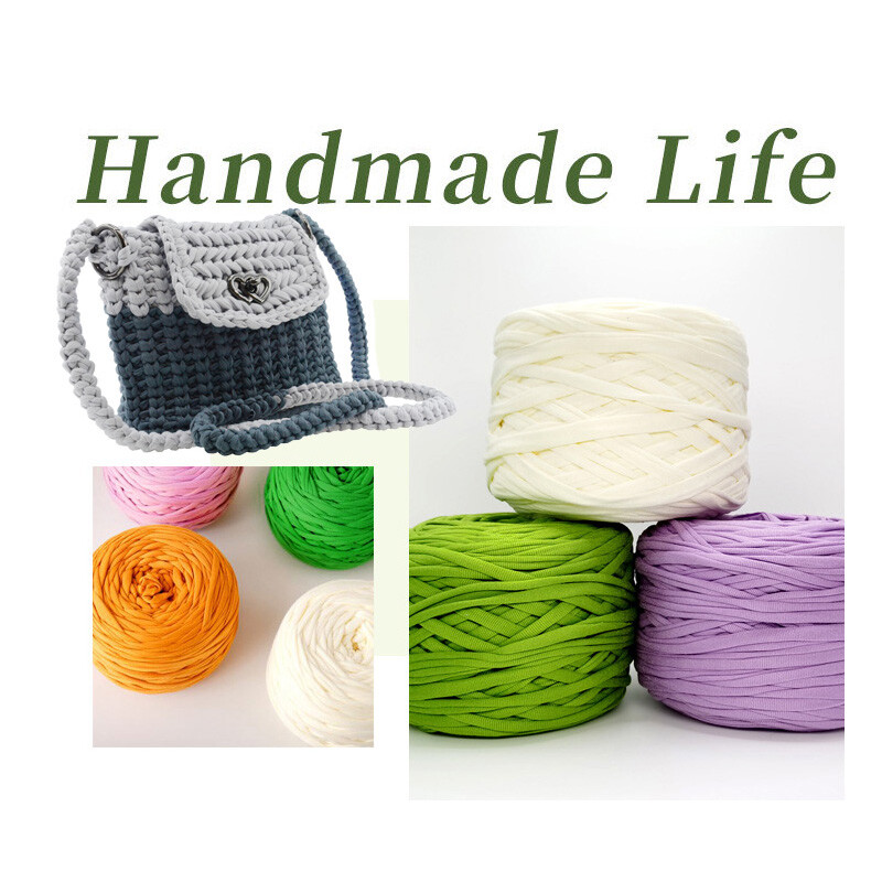 300 g heklane pređe, mekana i izdržljiva pređa za majice za DIY heklane torbe, jastuke, lutke i projekte kućnog uređenja
