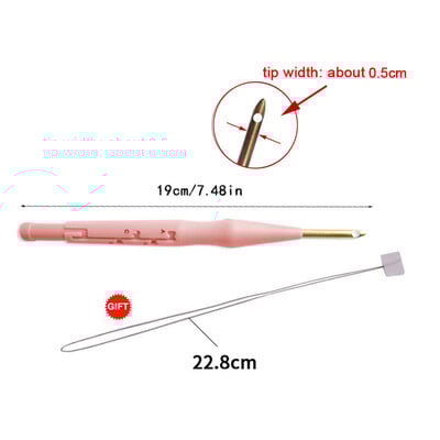 Ac magic pentru broderie, punch, broderie, pix, înfilător pentru punct de cruce, bricolaj, artizanat, covor, fire, instrument de croșetat pentru cusut