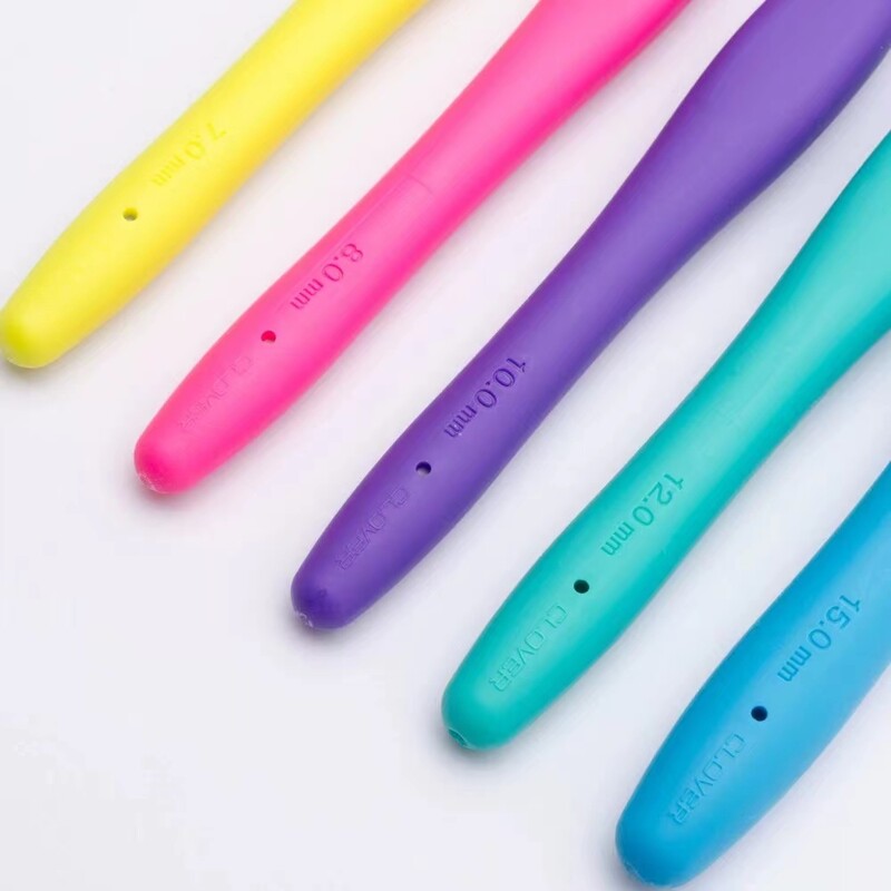 1 db Eredeti Lóhere Amure 7/8/10/12/15mm Grand Horgolótűk Kötőtűk Tűk Kötött Horgolt Tű Szőnyeghorog