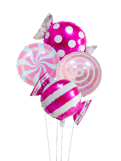 Baloni od folije od bombona od 4 kom. Slatki desertni balon za zabavu Ukrasi za vjenčanje Božićni ukrasi Ukrasi za rođendanske zabave