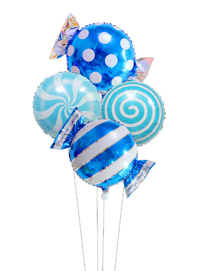 Baloni od folije od bombona od 4 kom. Slatki desertni balon za zabavu Ukrasi za vjenčanje Božićni ukrasi Ukrasi za rođendanske zabave