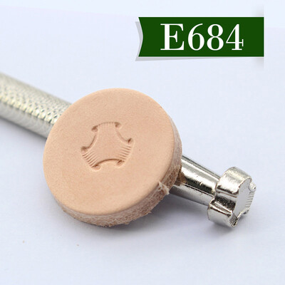 Alat za žigosanje kože sa 6 uzoraka za markice za rezbarenje kože DIY set za izradu kožnih izrada, set za ispis, cvijet za ukrašavanje kožnih rukotvorina