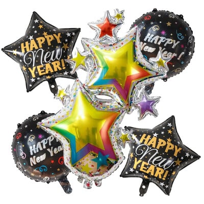 2025 La Mulți Ani Baloane din folie de aluminiu Sticlă de vin Rama foto Baloane Decorare pentru petreceri Aranjament Baloane Rechizite pentru baloane