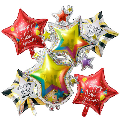 2025 La Mulți Ani Baloane din folie de aluminiu Sticlă de vin Rama foto Baloane Decorare pentru petreceri Aranjament Baloane Rechizite pentru baloane