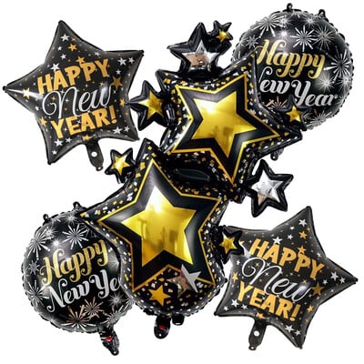 2025 La Mulți Ani Baloane din folie de aluminiu Sticlă de vin Rama foto Baloane Decorare pentru petreceri Aranjament Baloane Rechizite pentru baloane