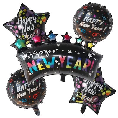 2025 La Mulți Ani Baloane din folie de aluminiu Sticlă de vin Rama foto Baloane Decorare pentru petreceri Aranjament Baloane Rechizite pentru baloane