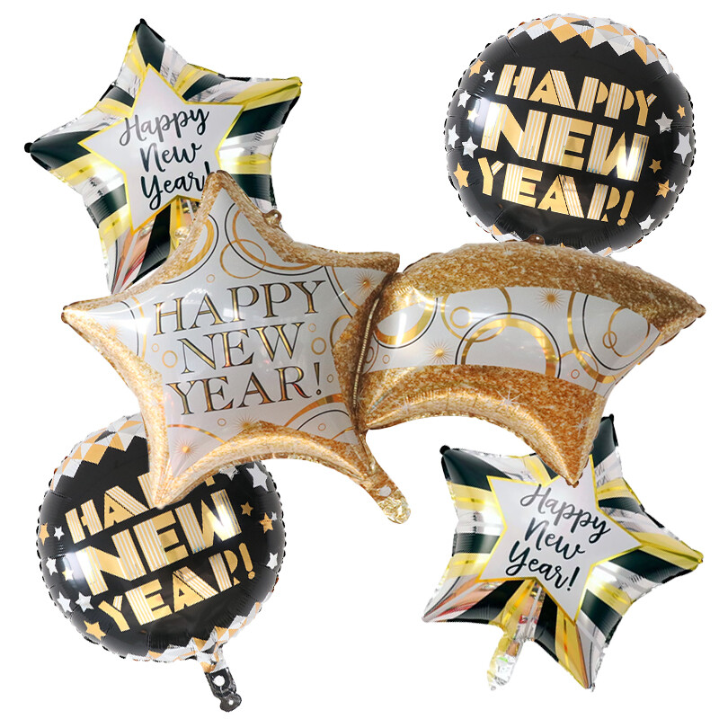 2025 La Mulți Ani Baloane din folie de aluminiu Sticlă de vin Rama foto Baloane Decorare pentru petreceri Aranjament Baloane Rechizite pentru baloane