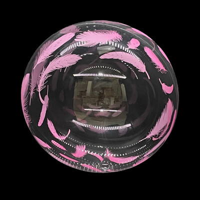 10 vnt atspausdintas burbulinis balionas 20 colių skaidrus Bobo balionas kelių temų balionas, skirtas vestuvių gimtadienio dekoravimui