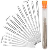 6-15 kom. Igle s velikim ušima Nehrđajući Bodkin vez Križni vez Pređa za pletenje Ručno šivanje Tupa igla DIY alati za rukotvorine