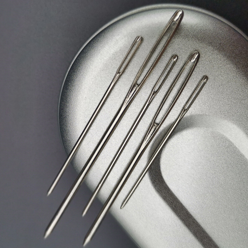 6-15 kom. Igle s velikim ušima Nehrđajući Bodkin vez Križni vez Pređa za pletenje Ručno šivanje Tupa igla DIY alati za rukotvorine