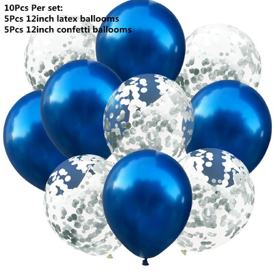 10/14 kom Mix Pink Rose Balloons Heart Star RoseGold Balon Confetti Rođendanska zabava Ukrasite Zračne kuglice za djecu i odrasle Wedding Globos