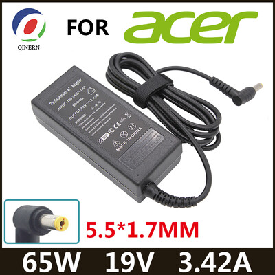 19V 3.42A 65W 5.5*1.7mm AC punjač za prijenosna računala Napajanje za Acer Aspire 1410 1680 3000 5315 5630 5735 5920 5535 5738 6920 Adapter