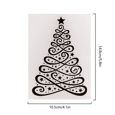 1 bucăți dosar de gofrare din plastic 3D transparent cu geometrie de flori, plăci de gofrare cu textura pentru decorarea DIY pentru albume de însemnări