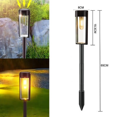 Solárne svetlá na chodníky Vonkajšie solárne záhradné lampy na chodníky Vodotesné krajinné svetlá Chodník Príjazdová cesta Trávnik Terasa Záhradná dekorácia