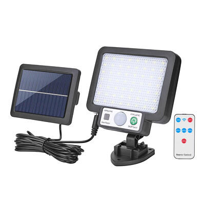 4 ks LED delené solárne nástenné svietidlo, vonkajšie vodotesné, so senzorom pohybu, indukčná lampa, vonkajšia záhrada, ulica, nádvorie, ulička, veranda, svetlo