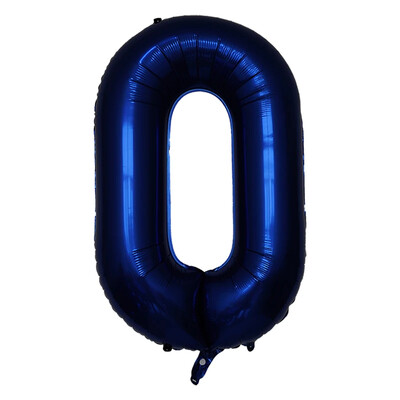 40 inčni mornarsko plavi balon s brojevima, digitalni 0 do 9 helijskih balona, ukrasi za rođendansku zabavu, zračni balon na napuhavanje, pribor za vjenčanje