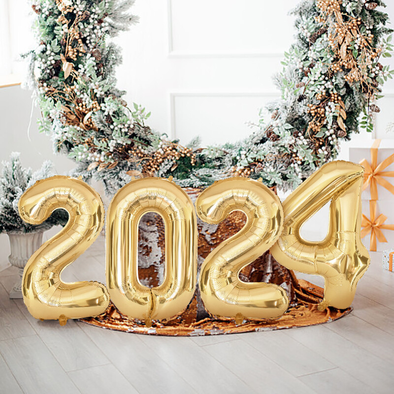 Zlatni baloni s brojevima 40 inčni folijski balon Odrasla djeca Rođendanska dekoracija za godišnjicu Zlatni 0 1 2 3 4 5 6 7 8 9 Balon