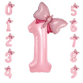 40 colių gimtadienio balionai Naujų mergaičių princesės gimtadienio rožinės spalvos balionai Vestuvių vakarėlio balionai Jumbo numerių balionai