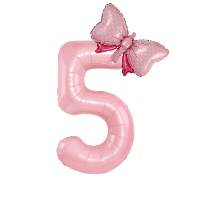 40 colių gimtadienio balionai Naujų mergaičių princesės gimtadienio rožinės spalvos balionai Vestuvių vakarėlio balionai Jumbo numerių balionai