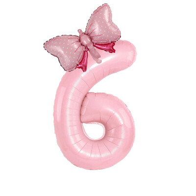 40 colių gimtadienio balionai Naujų mergaičių princesės gimtadienio rožinės spalvos balionai Vestuvių vakarėlio balionai Jumbo numerių balionai