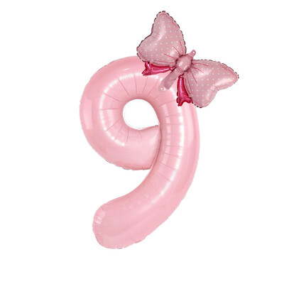 40 colių gimtadienio balionai Naujų mergaičių princesės gimtadienio rožinės spalvos balionai Vestuvių vakarėlio balionai Jumbo numerių balionai
