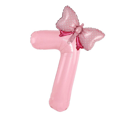 40 colių gimtadienio balionai Naujų mergaičių princesės gimtadienio rožinės spalvos balionai Vestuvių vakarėlio balionai Jumbo numerių balionai