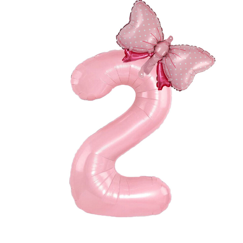 40 colių gimtadienio balionai Naujų mergaičių princesės gimtadienio rožinės spalvos balionai Vestuvių vakarėlio balionai Jumbo numerių balionai