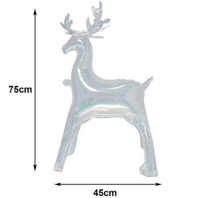 Karácsonyi Mylar léggömbök Óriási nagy karácsonyi Mikulás Hóember fóliás lufi karácsonyi újévi karácsonyi parti dekorációkhoz